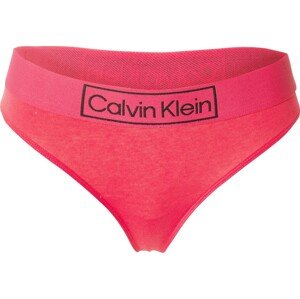 Calvin Klein Underwear Tanga pink / černá