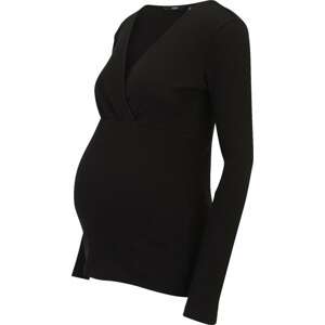 Vero Moda Maternity Tričko 'LAVENDER' černá