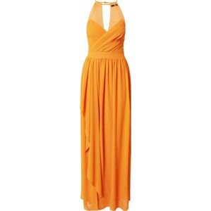TFNC Společenské šaty pastelově oranžová