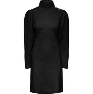 Y.A.S Úpletové šaty 'Joha' černá