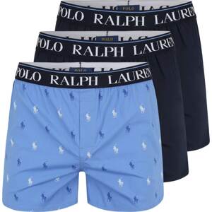 Polo Ralph Lauren Boxerky modrá / námořnická modř / světlemodrá / bílá