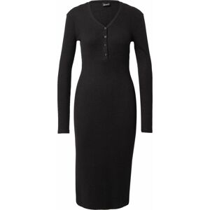 Gina Tricot Úpletové šaty 'Eloise' černá