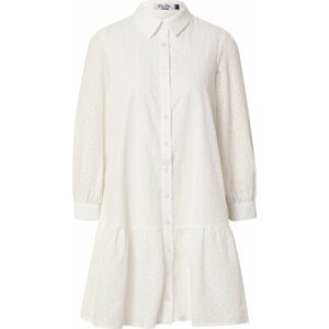 Chi Chi London Košilové šaty přírodní bílá