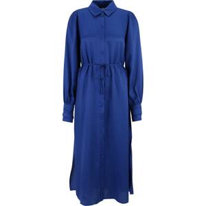 Y.A.S Tall Košilové šaty 'URA' kobaltová modř