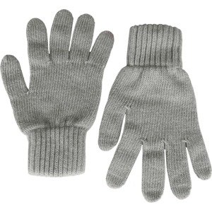 Zwillingsherz Prstové rukavice šedý melír