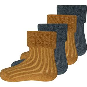 EWERS Ponožky karamelová / antracitová