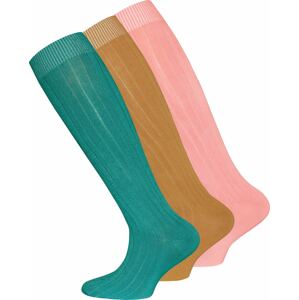 EWERS Ponožky velbloudí / nefritová / růžová