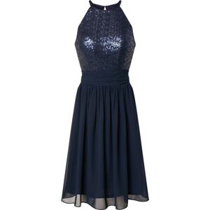 STAR NIGHT Koktejlové šaty námořnická modř