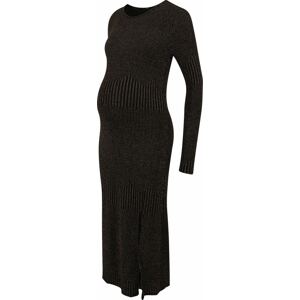 Vero Moda Maternity Úpletové šaty 'KARITA' černá