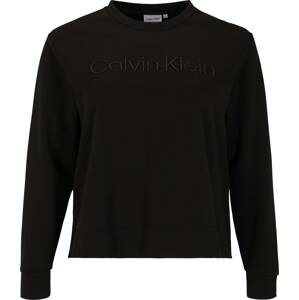 Calvin Klein Curve Mikina černá