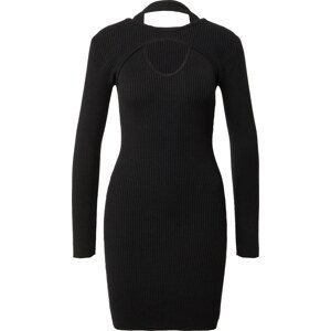 4th & Reckless Úpletové šaty 'MARSHALL' černá