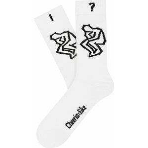 CHEERIO* Ponožky černá / bílá