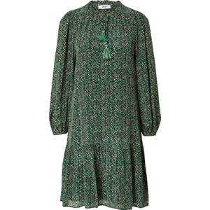 Moliin Copenhagen Košilové šaty 'Ria' béžová / zelená / černá