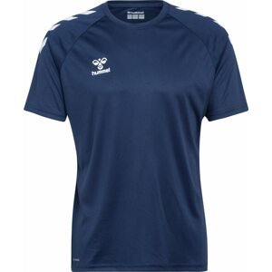 Hummel Funkční tričko marine modrá / bílá
