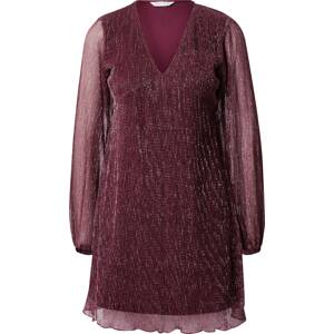 Compania Fantastica Koktejlové šaty 'Vestido' růžová / burgundská červeň