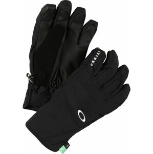 OAKLEY Sportovní rukavice 'ROUNDHOUSE' černá / bílá
