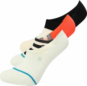 Stance Sportovní ponožky 'ABSOLUTE' světlemodrá / tmavě oranžová / černá / bílá