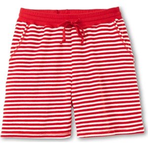 CALIDA Kalhoty červená / bílá