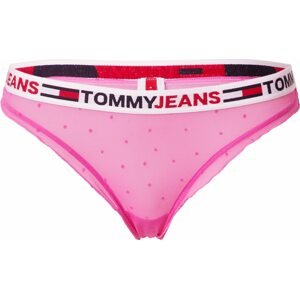 Tommy Hilfiger Underwear Tanga námořnická modř / pitaya / červená / bílá