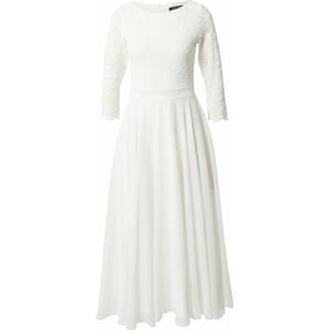 SWING Koktejlové šaty přírodní bílá