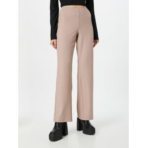 Calvin Klein Jeans Kalhoty pastelově růžová / černá