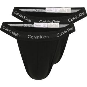 Calvin Klein Underwear Slipy 'THONG' černá