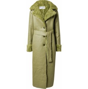 NA-KD Přechodný kabát zelená