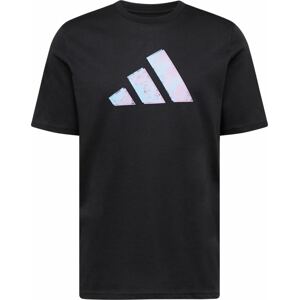 ADIDAS PERFORMANCE Funkční tričko azurová / růžová / černá