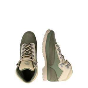 TIMBERLAND Šněrovací boty 'Euro Hiker' krémová / zelená / olivová