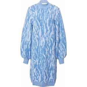 KAREN BY SIMONSEN Úpletové šaty 'Gigi' kouřově modrá / nebeská modř