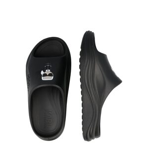 Karl Lagerfeld Plážová/koupací obuv 'SKOONA' béžová / černá / bílá
