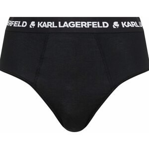Karl Lagerfeld Kalhotky černá / bílá