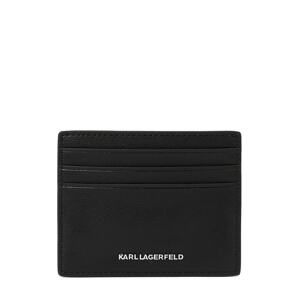 Karl Lagerfeld Peněženka ' Ikonik 2.0 ' černá / bílá