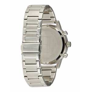 TOMMY HILFIGER Analogové hodinky 'DRESSED UP QUARZ MULTIFUNKTION' antracitová / stříbrná