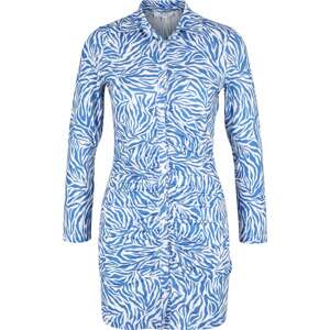 Dorothy Perkins Petite Košilové šaty modrá / bílá