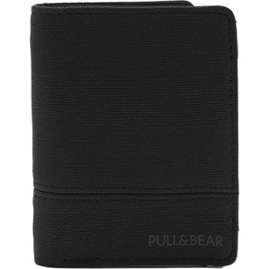 Pull&Bear Peněženka šedá / černá