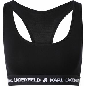 Karl Lagerfeld Podprsenka černá / bílá