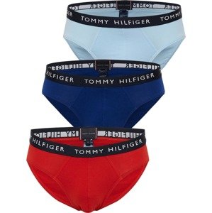Tommy Hilfiger Underwear Slipy námořnická modř / světlemodrá / rezavě červená / černá