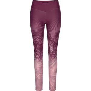LASCANA ACTIVE Sportovní kalhoty fialová / bobule