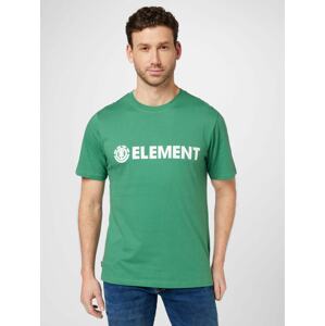ELEMENT Tričko 'BLAZIN' trávově zelená / bílá
