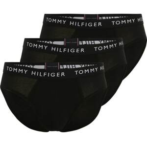 Tommy Hilfiger Underwear Slipy černá / bílá