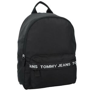 Tommy Jeans Batoh černá / bílá