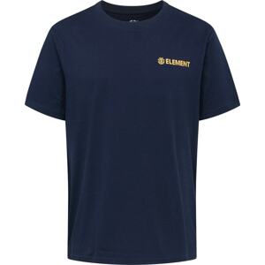 ELEMENT Tričko 'BLAZIN' námořnická modř / světle žlutá