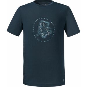 Schöffel Funkční tričko světlemodrá / tmavě modrá / bílá