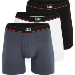 SAXX Sportovní spodní prádlo stříbrně šedá / korálová / černá / bílá
