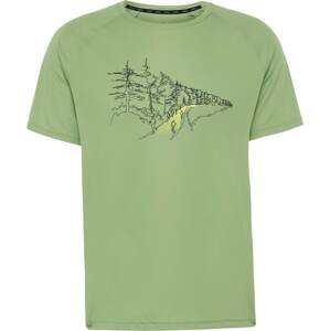 ODLO Funkční tričko limone / světle zelená / černá