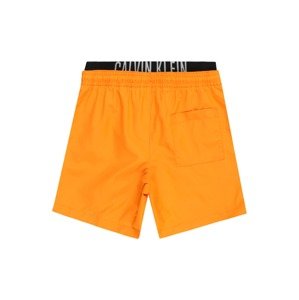 Calvin Klein Swimwear Plavecké šortky 'Intense Power' oranžová / černá / bílá