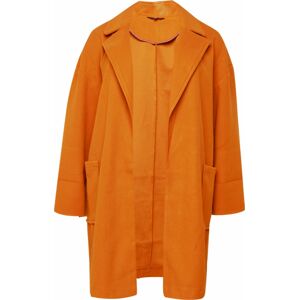Dorothy Perkins Curve Přechodný kabát tmavě oranžová