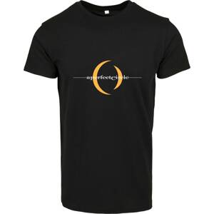 Merchcode Tričko jasně oranžová / černá / bílá