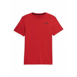 4F Funkční tričko červená / rezavě červená / černá